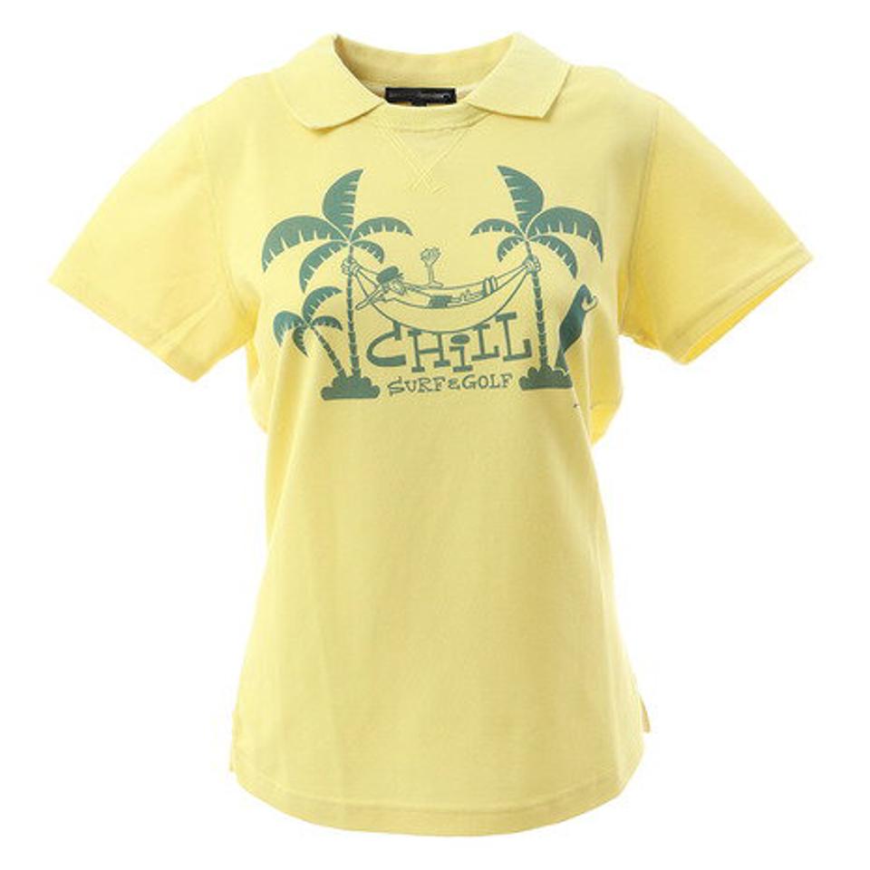 ROSASEN ポロシャツ ゴルフウェア ルーズマンポロハンモック 045-29445-033 （レディース）