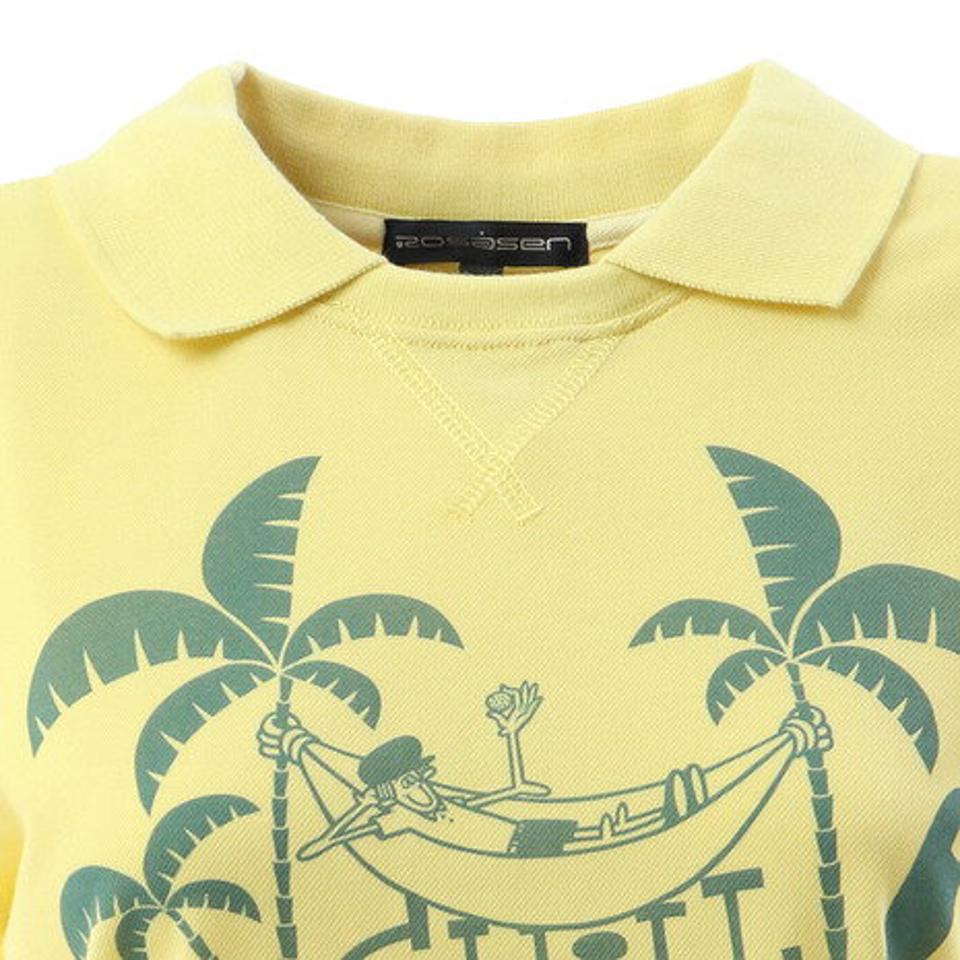 ROSASEN ポロシャツ ゴルフウェア ルーズマンポロハンモック 045-29445-033 （レディース）