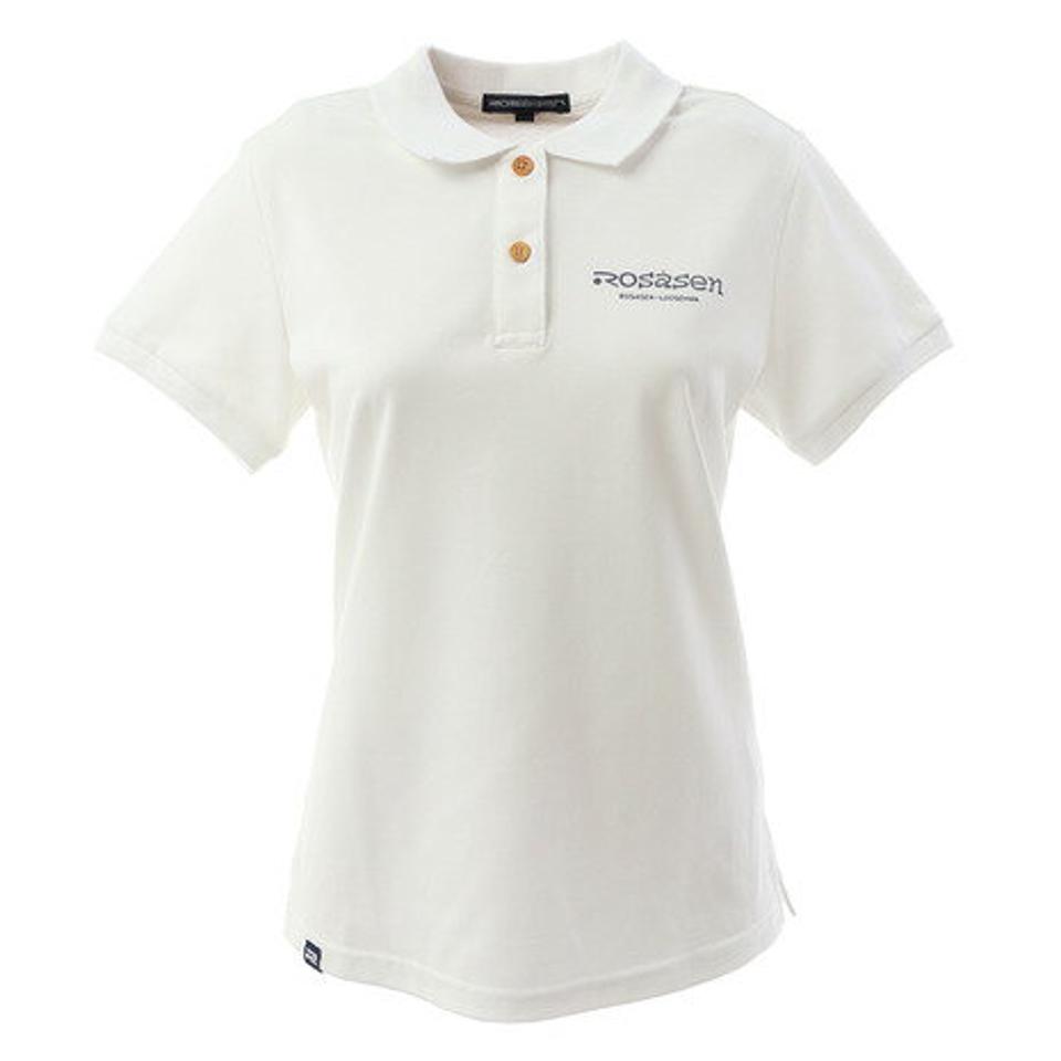 ROSASEN ポロシャツ ゴルフウェア ルーズマンポロバス柄 045-29441-004 （レディース）