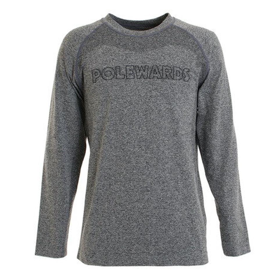 POLEWARDS SEAMLESS CREW NECK TSHIRT PW27JB30DGRY （メンズ）