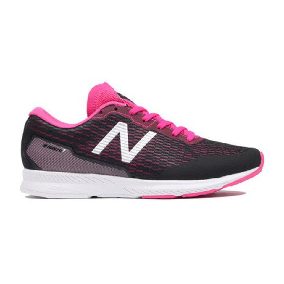 【5点以上で10％OFFクーポン！10/2まで】ニューバランス（new balance） ランニングシューズ ブラック×ピンク W ハンゾー HANZO TB2 D トレーニングシューズ 部活 レディース シューズ （レディース）