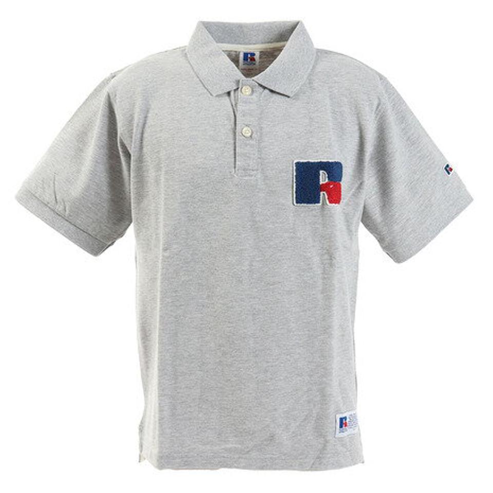 ラッセル（RUSSELL） R ロゴ ポロシャツ RBM20S0015 MGRY （メンズ）
