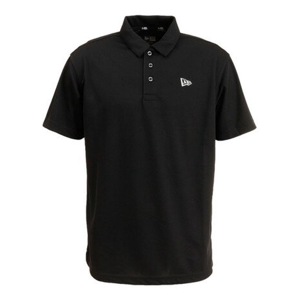 ニューエラ（NEW ERA） ゴルフウェア 吸汗速乾 UVカット 抗菌防臭 鹿の子 半袖ポロシャツ 13061590 （メンズ）