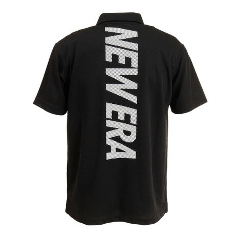 ニューエラ（NEW ERA） ゴルフウェア 吸汗速乾 UVカット 抗菌防臭 鹿の子 半袖ポロシャツ 13061590 （メンズ）