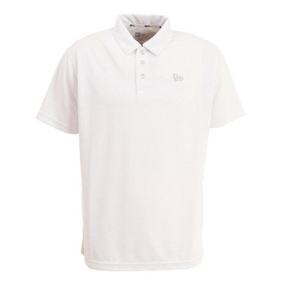 ニューエラ（NEW ERA） ゴルフウェア 吸汗速乾 UVカット 抗菌防臭 鹿の子 半袖ポロシャツ 130615 （メンズ）