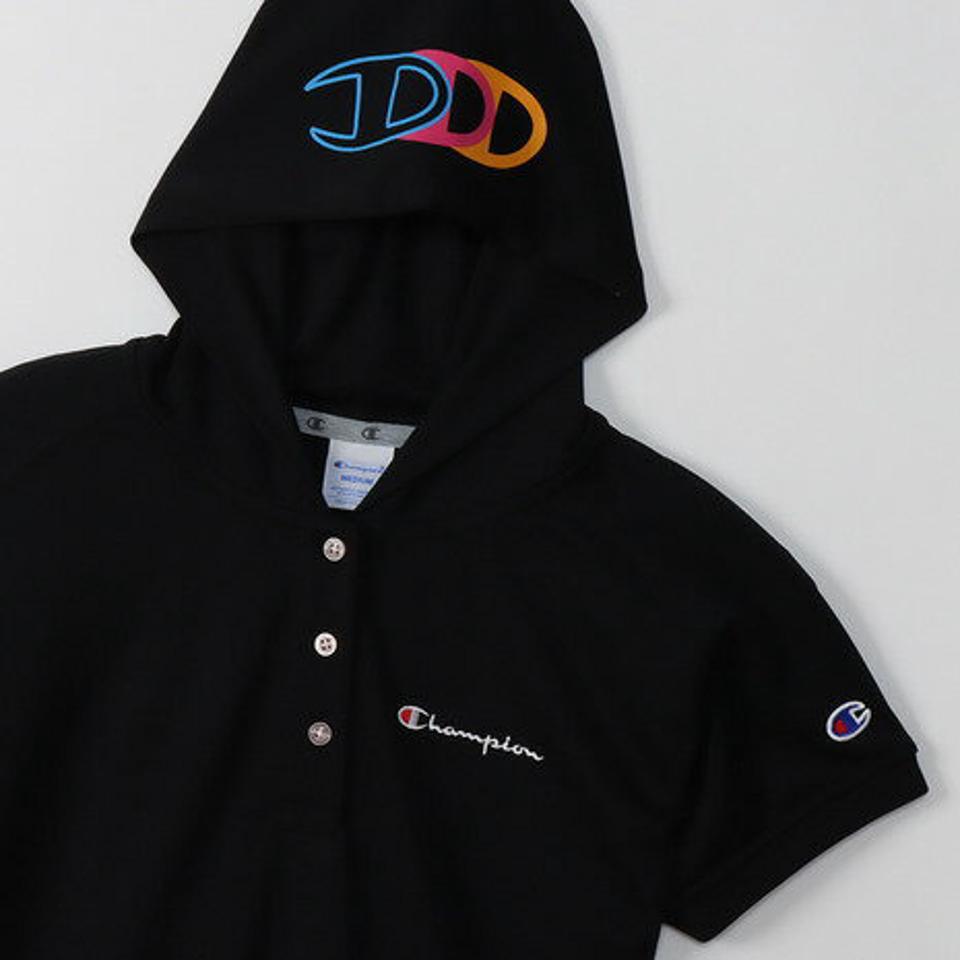 チャンピオン（CHAMPION） ゴルフウェア 吸汗速乾 UVカット 抗菌防臭 半袖ポロシャツ CW-VG305 090 （レディース）