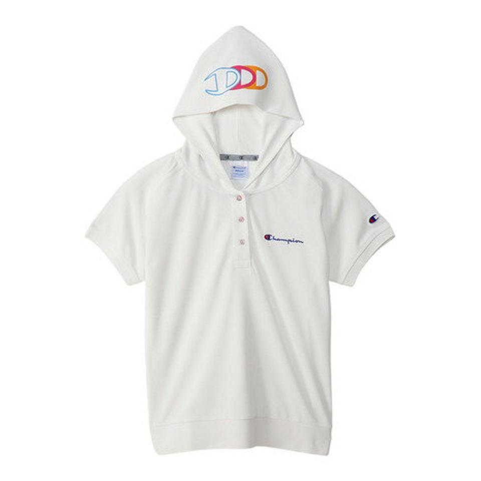 チャンピオン（CHAMPION） ゴルフウェア 吸汗速乾 UVカット 抗菌防臭 半袖ポロシャツ CW-VG305 010 （レディース）