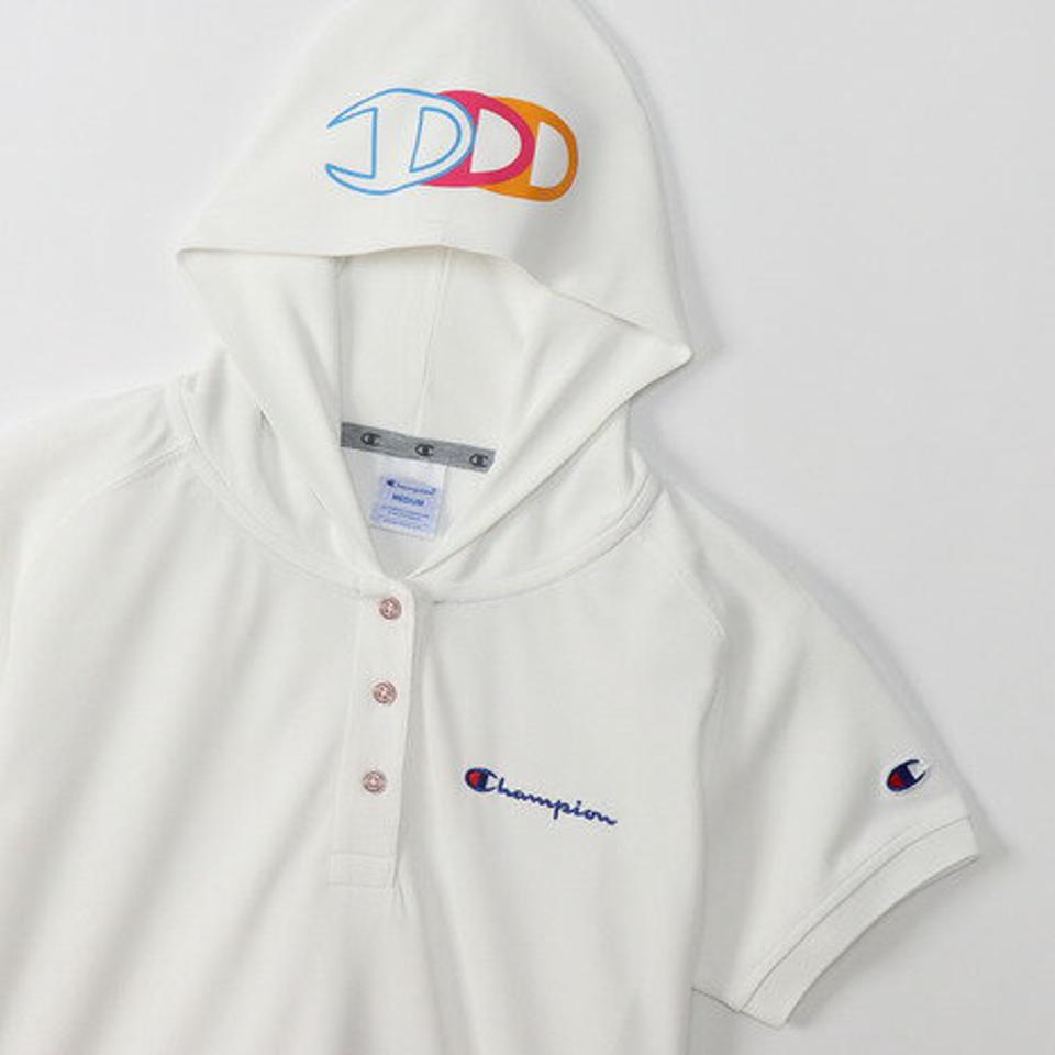 チャンピオン（CHAMPION） ゴルフウェア 吸汗速乾 UVカット 抗菌防臭 半袖ポロシャツ CW-VG305 010 （レディース）