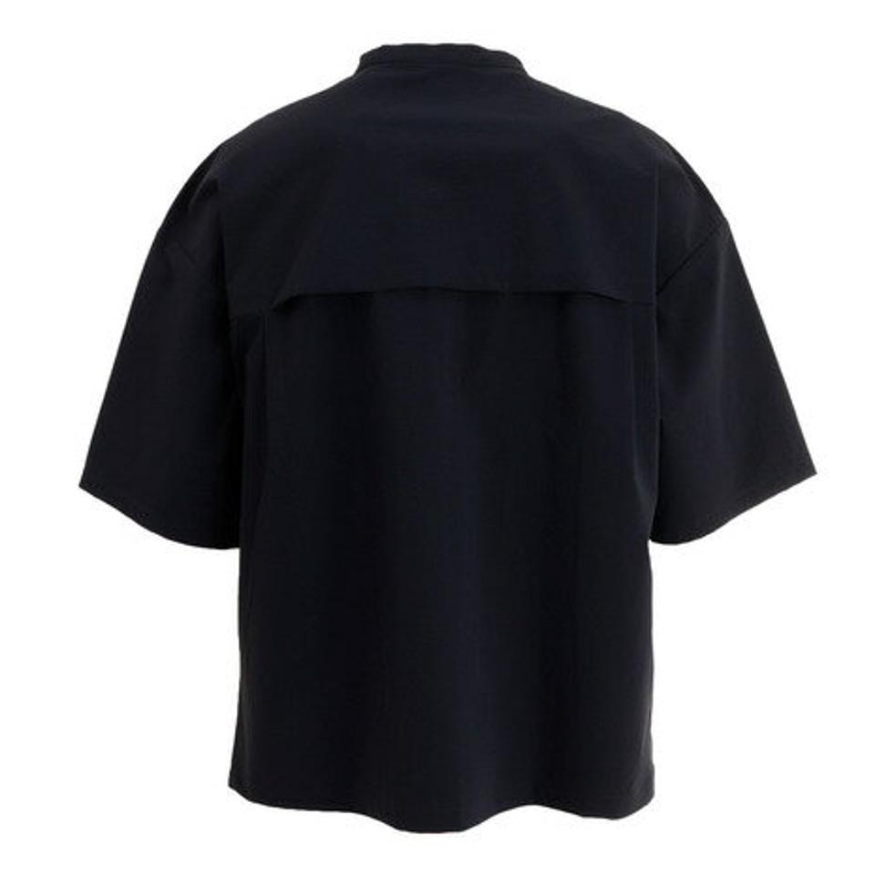 ラッセル（RUSSELL）（メンズ）CORDURA ノーカラーシャツ RBM22S0006 NVY