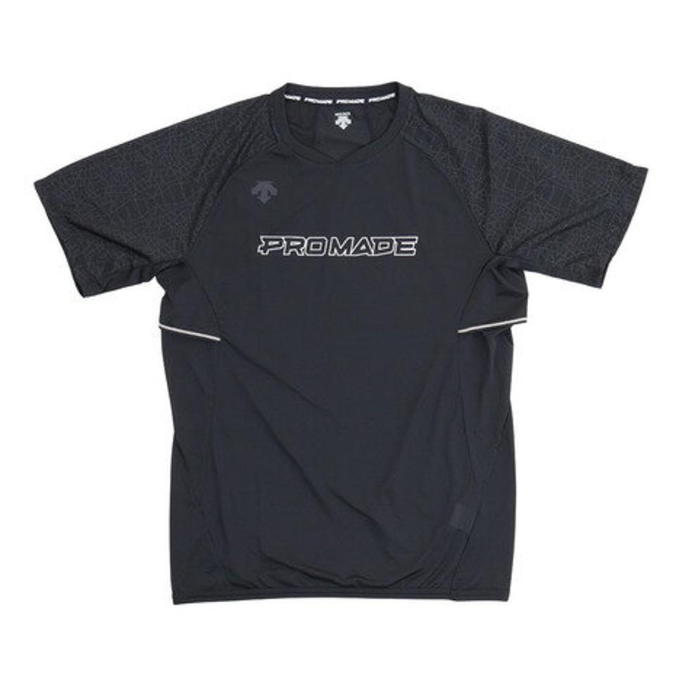 デサント（DESCENTE） 野球 アンダーシャツ 半袖プラクティスシャツ DBMTJA50 NV （メンズ）
