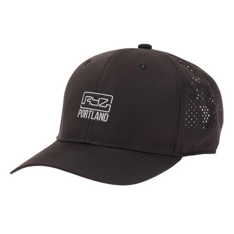 【10%OFFクーポン 8/25まで】ライズ（RYZ） レーザーカットメッシュキャップ 897R2ST4623 BLK （メンズ）