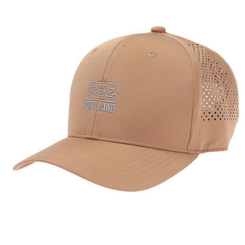 ライズ（RYZ）（メンズ）レーザーカットメッシュキャップ 897R2ST4623 BEG 帽子 熱中症対策