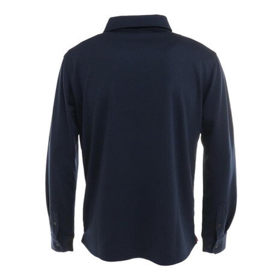 エピキュール（epicure） ゴルフウェア ワッフル長袖ポロシャツ 154-26210-098 （メンズ）