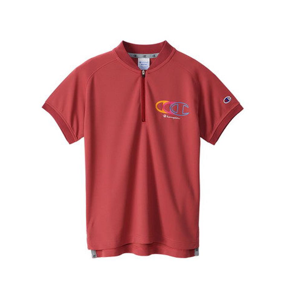 チャンピオン(CHAMPION) ハーフジップポロシャツ CW-VG307 940 (レディース)