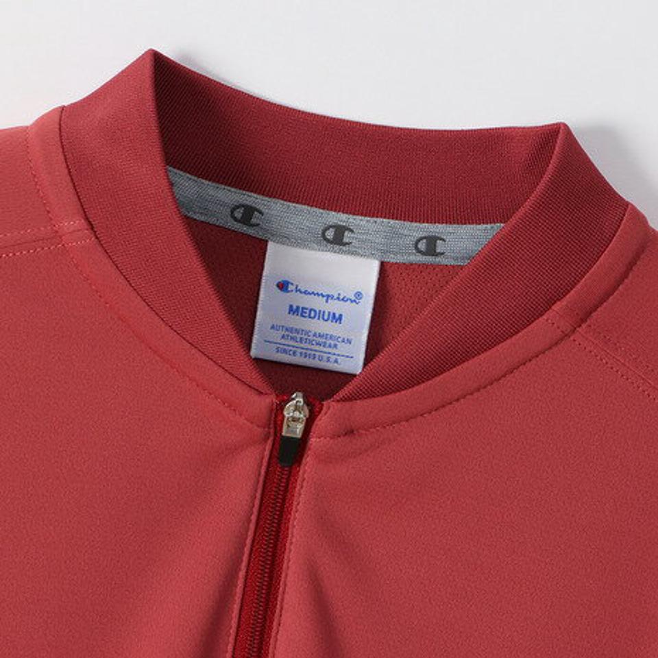 チャンピオン(CHAMPION) ハーフジップポロシャツ CW-VG307 940 (レディース)