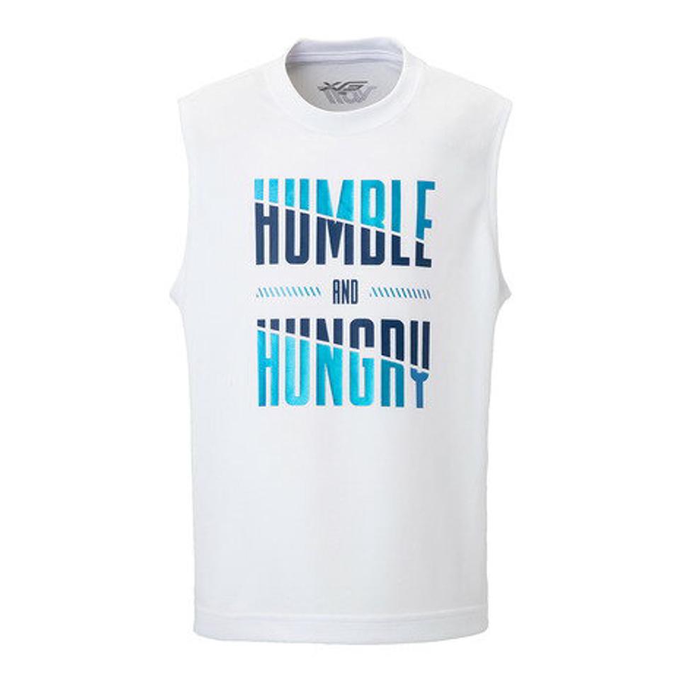 エックスティーエス(XTS) ドライプラス ジュニア メッセージグラフィックノースリーブシャツ 751G2CD7155 WHT (キッズ)