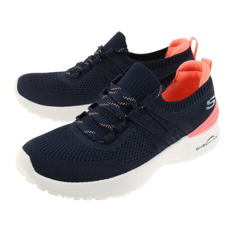 【2点10%OFFクーポン対象！4/18まで】スケッチャーズ（SKECHERS）（レディース） スリッポン スケッチエアーダイナマイトブライトチア ネイビー ラベンダー 149750 スニーカー 軽量 普段履き