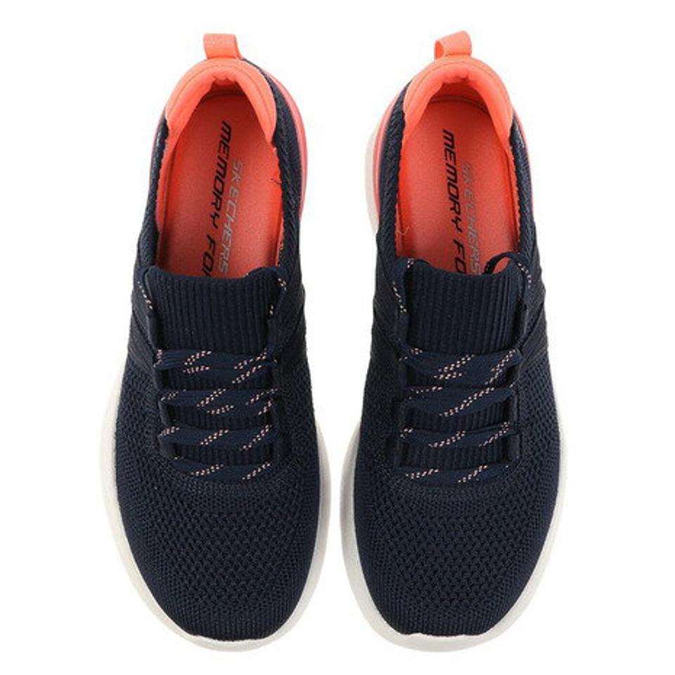 【2点10%OFFクーポン対象！4/18まで】スケッチャーズ（SKECHERS）（レディース） スリッポン スケッチエアーダイナマイトブライトチア ネイビー ラベンダー 149750 スニーカー 軽量 普段履き