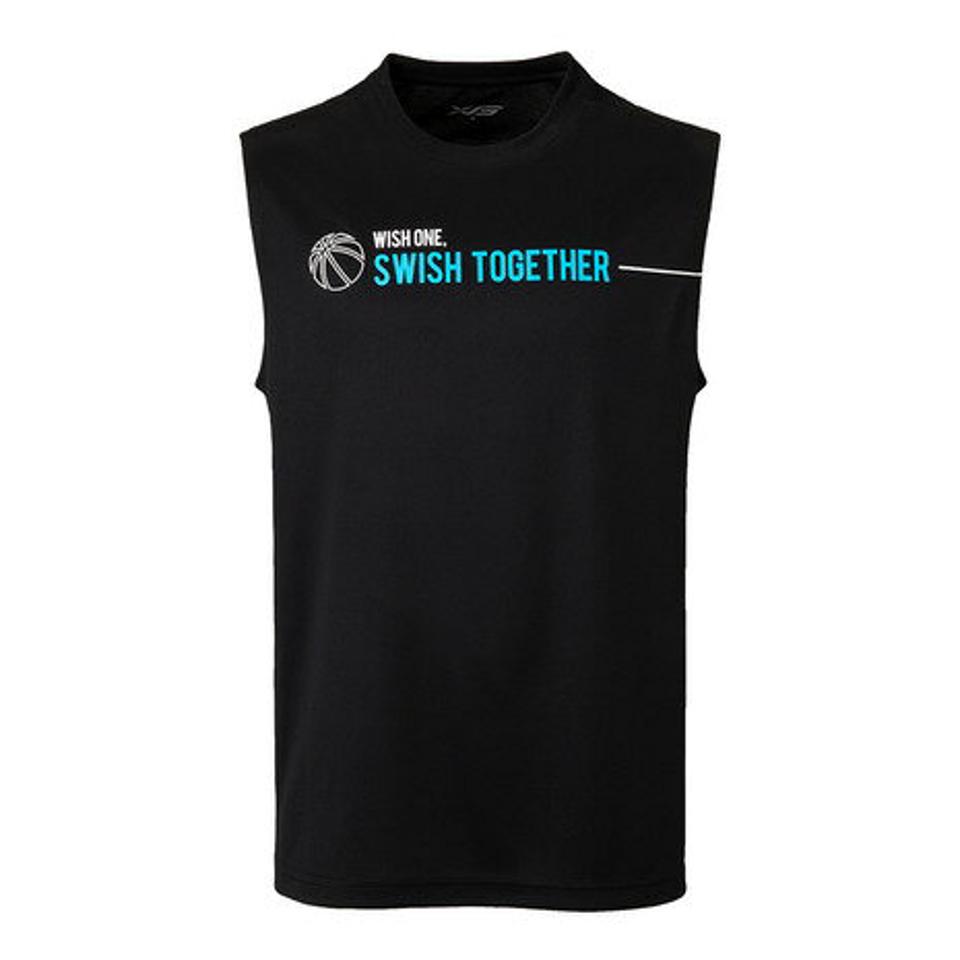 エックスティーエス(XTS)(メンズ、レディース) ドライプラス メッセージグラフィックノースリーブシャツ 751G2CD7148