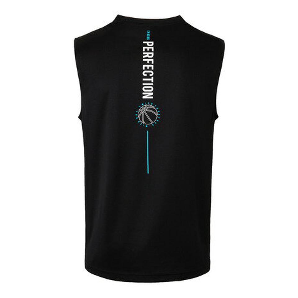 エックスティーエス(XTS)(メンズ、レディース) ドライプラス メッセージグラフィックノースリーブシャツ 751G2CD7148