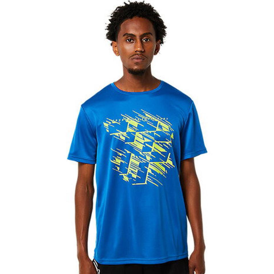 アシックス(ASICS) 陸上ウェア シャツ プリント半袖シャツ 2091A532.404 (メンズ)