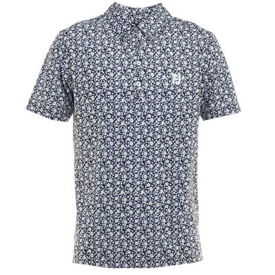 フットジョイ(FootJoy) ゴルフウェア フラワープリントシャツ FJ-S22-S05 26929 (メンズ)