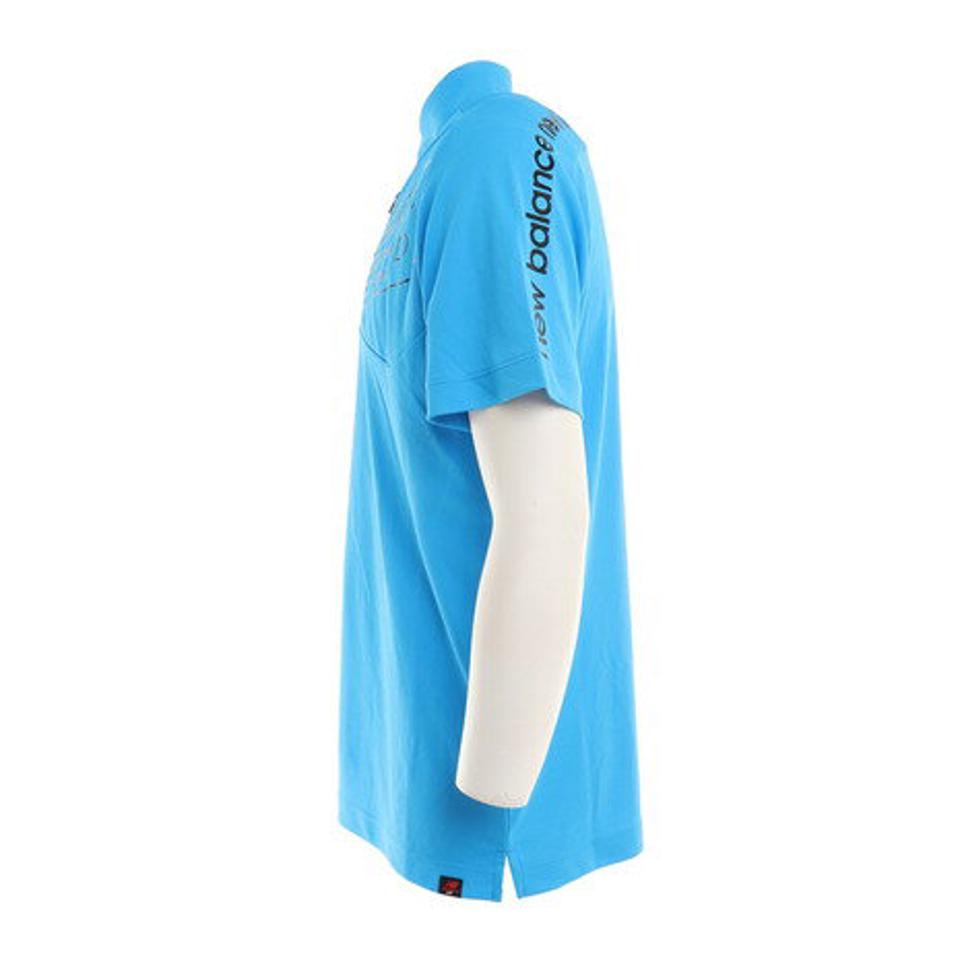 ニューバランス(new balance) ゴルフウェア 動きやすい 軽快 ジップポケット付き 半袖ポロシャツ 012-2168008 (メンズ)