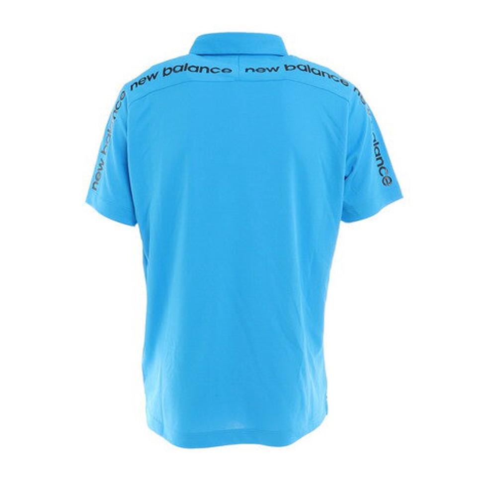 ニューバランス(new balance) ゴルフウェア 動きやすい 軽快 ジップポケット付き 半袖ポロシャツ 012-2168008 (メンズ)
