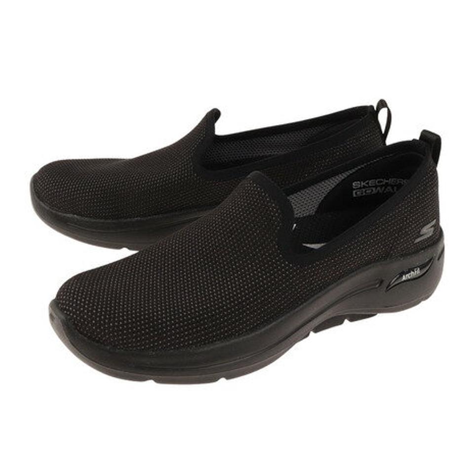 スケッチャーズ（SKECHERS） スニーカー ウォーキングシューズ GO WALK ARCH FIT SPACE 124855-BBK （レディース）