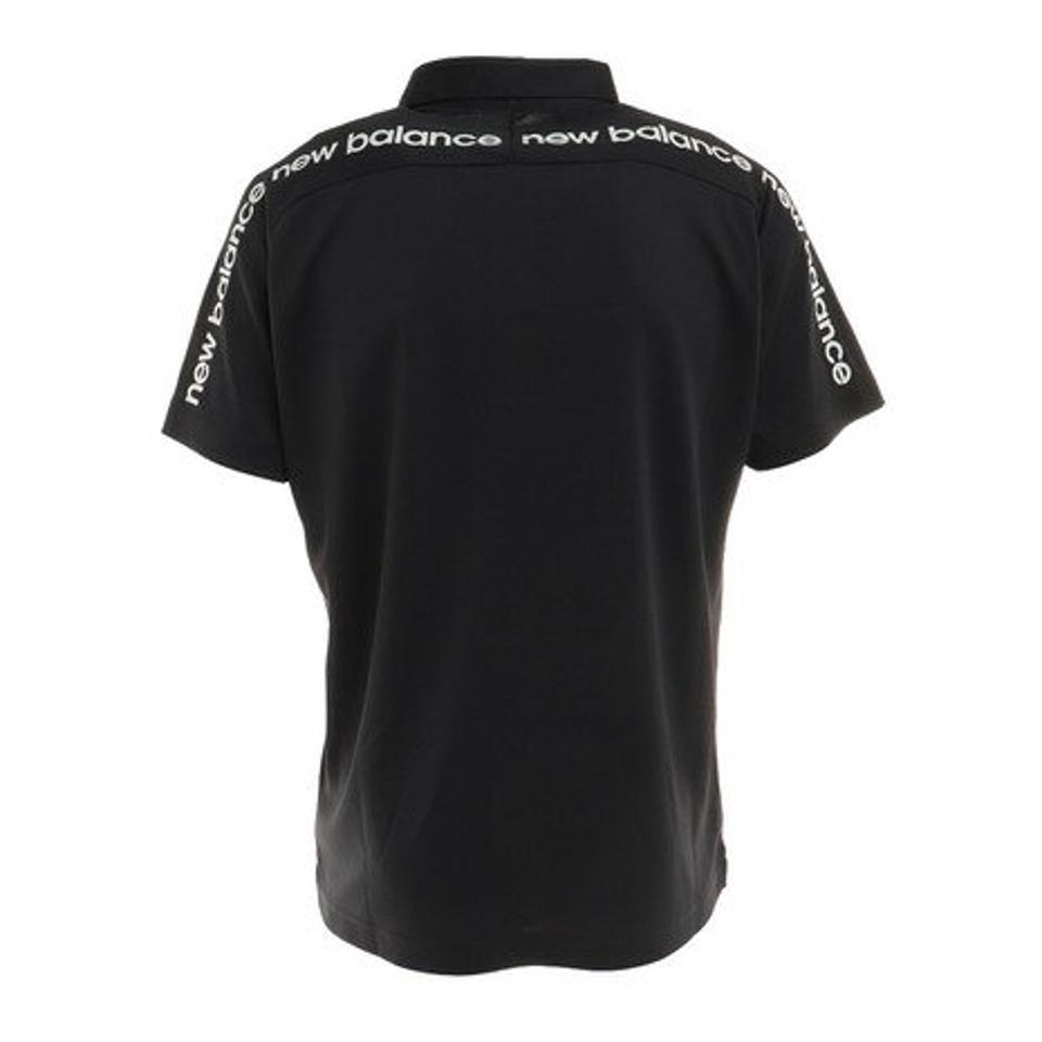 ニューバランス(new balance) ゴルフウェア 動きやすい 軽快 ジップポケット付き 半袖ポロシャツ 012-2168008-010 (メンズ)