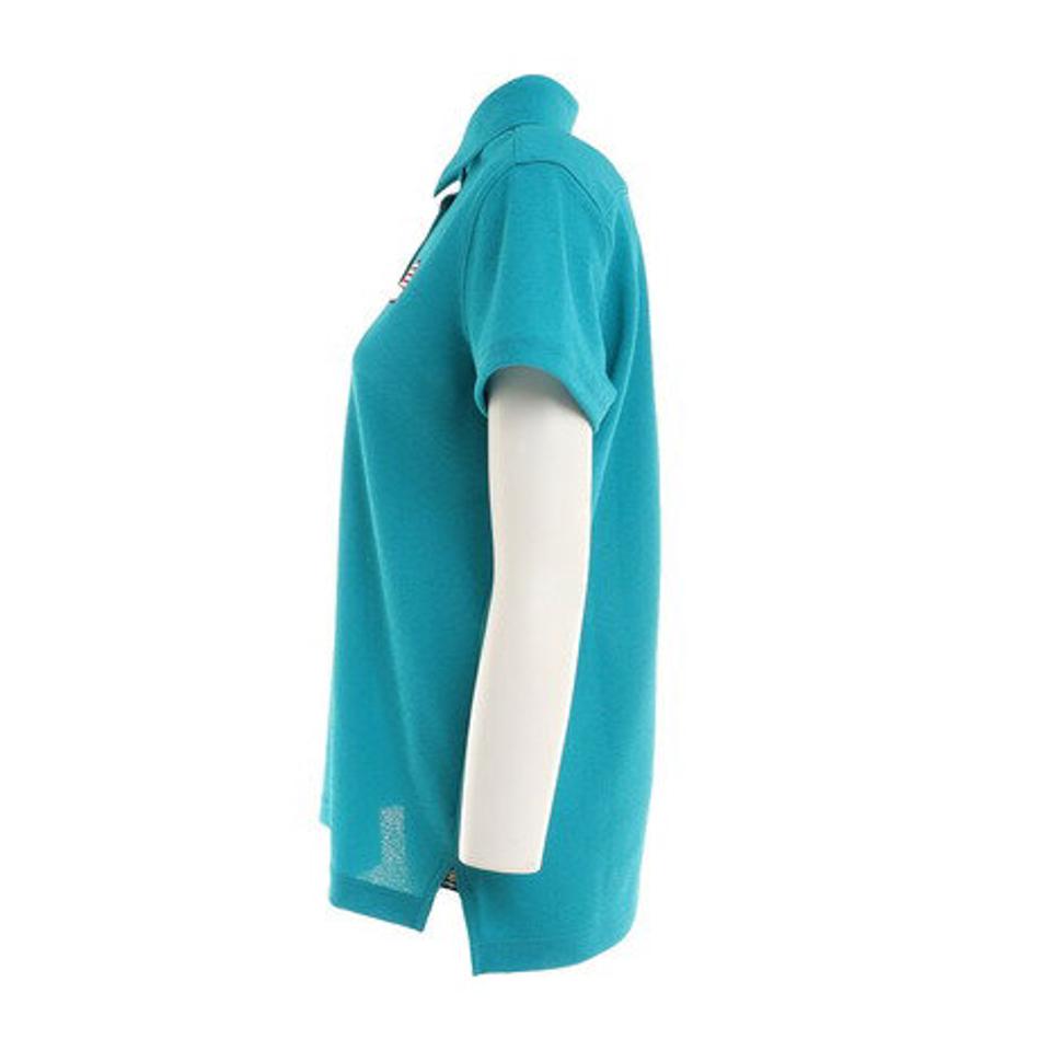 ピン(PING) ゴルフウェア 吸汗速乾 ドライ 快適♪ ポリエステル鹿の子 半袖ポロシャツ 622-2160402 (レディース)