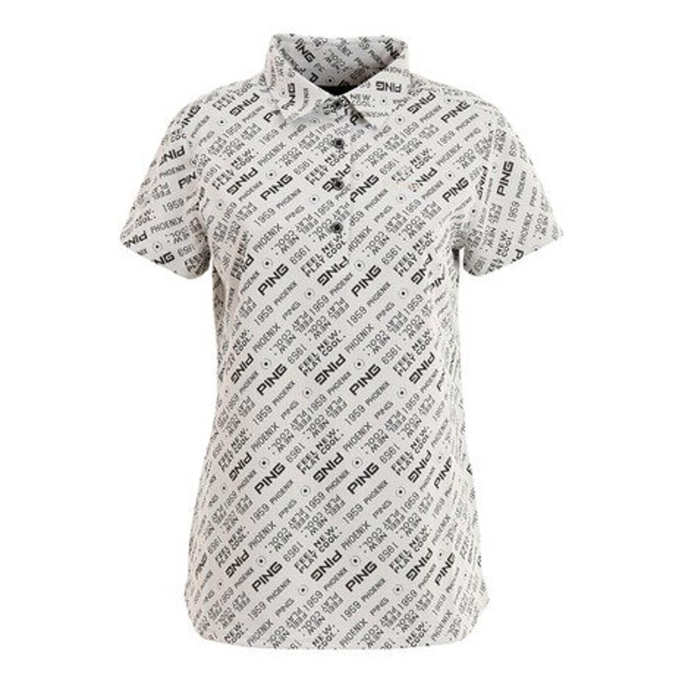 ピン(PING) ゴルフウェア ポロシャツ ロゴジャガード 622-2160200 (レディース)