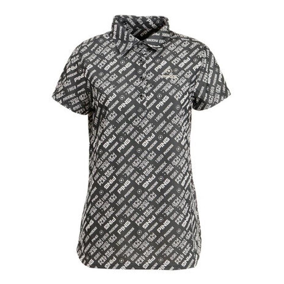 ピン(PING) ゴルフウェア ポロシャツ ロゴジャガード 622-2160200-010 (レディース)