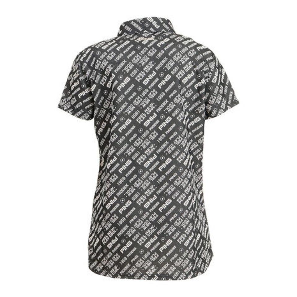 ピン(PING) ゴルフウェア ポロシャツ ロゴジャガード 622-2160200-010 (レディース)