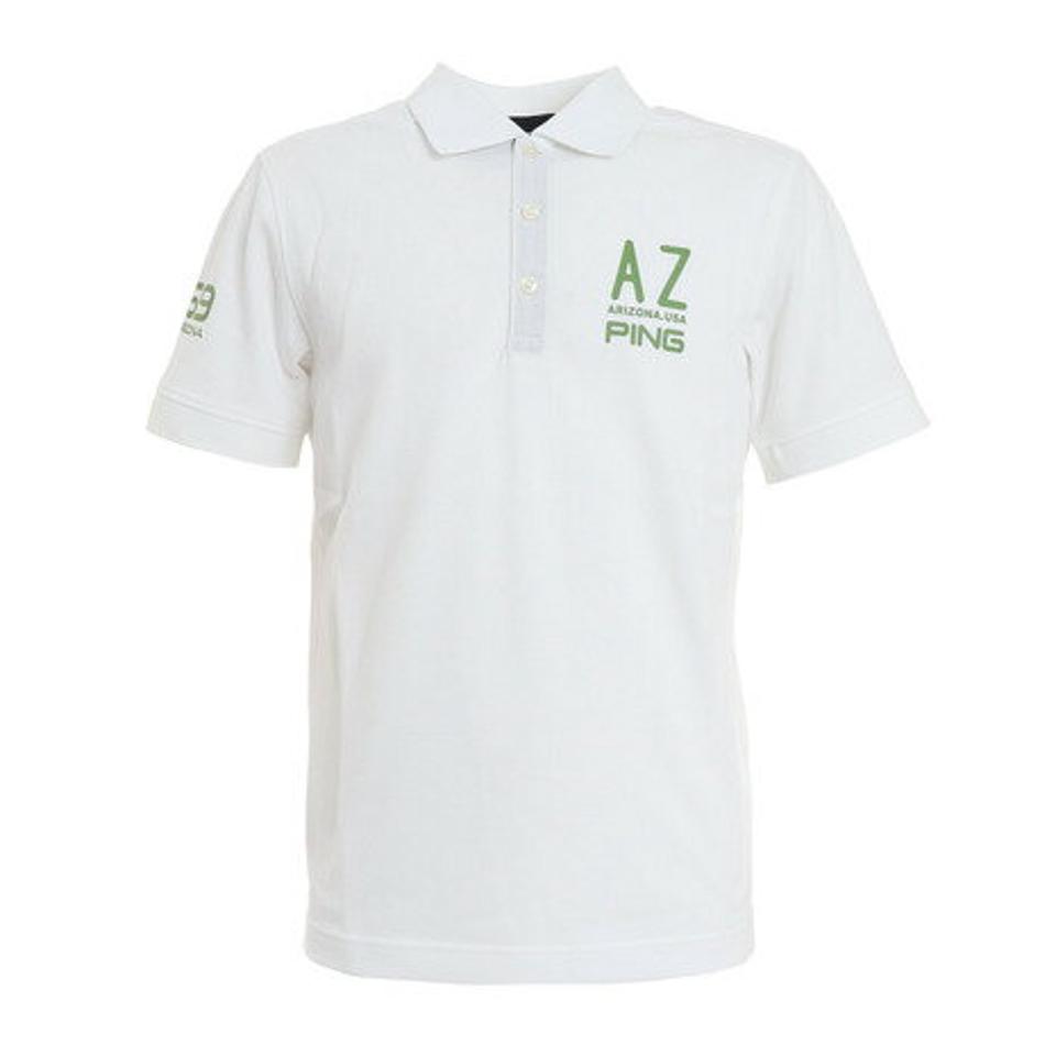 ピン(PING) ゴルフウェア 半袖カノコポロシャツ 621-2160405-030 (メンズ)