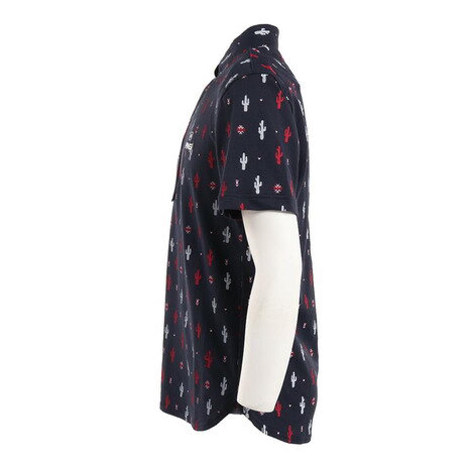 ピン(PING) ゴルフウェア 軽快 動きやすい ストレッチ鹿の子 半袖ポロシャツ 621-2160400 (メンズ)