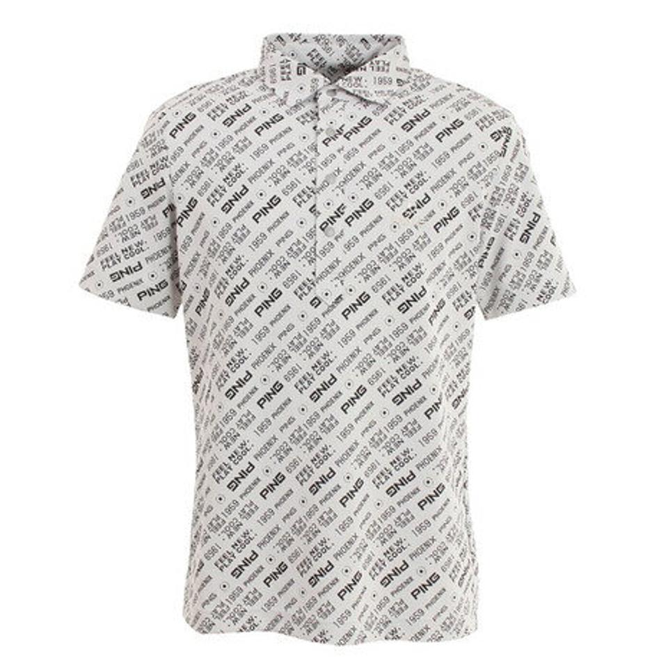 ピン(PING) ゴルフウェア ポロシャツロゴジャガード 621-2160300 (メンズ)