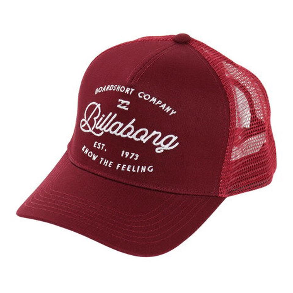 ビラボン（BILLABONG） TWILL TRUCKER キャップ BC011988 BUR （メンズ、レディース）