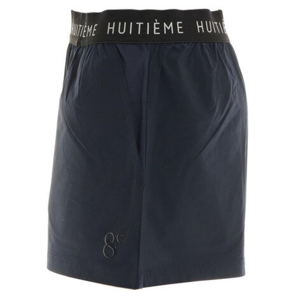 【10/26 10:00〜10/28 23:59迄 エントリー&対象3店舗買い回りで最大P10倍!】ウィッテム(HUITIEME) ドライ 速乾 UV ロゴベルト ショートパンツ 192-76240-098 (レディース)