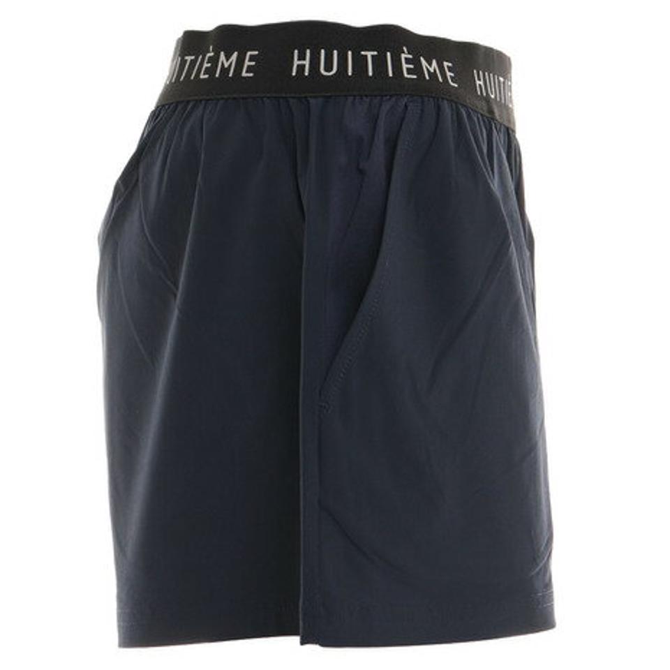 【10/26 10:00〜10/28 23:59迄 エントリー&対象3店舗買い回りで最大P10倍!】ウィッテム(HUITIEME) ドライ 速乾 UV ロゴベルト ショートパンツ 192-76240-098 (レディース)