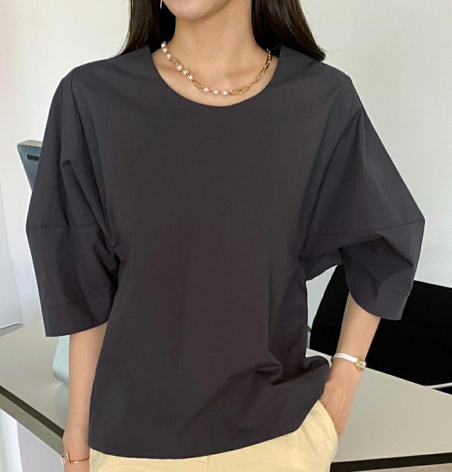 ペイズリーストラップ付ブラウス・全3色・b72119 レディース 【bl】ブラウス トップス 柄 模様 ペイズリー バックシャン ストラップ 七分丈 7分丈 7分袖 七分袖 クロップド丈 綿 春 夏 カジュアル 大人っぽ 韓国ファッション ハイホリHIHOLLI