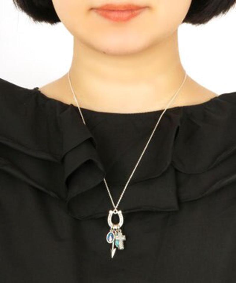 【奇跡のメダイ】メダイ×ターコイズヒヅメネックレス（スターリングシルバー）