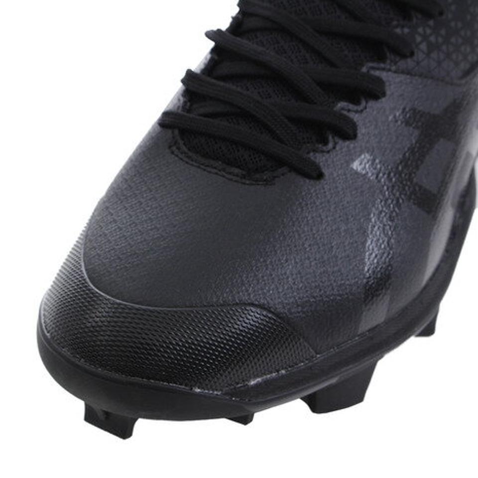 アシックス(ASICS) 野球スパイク 黒 スタッドソール 樹脂スタッド 一般 ジャパンスピード BL ワイド (JAPAN SPEED BL WIDE) 1121A018 (メンズ)