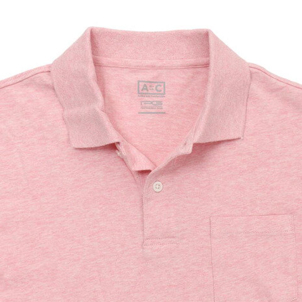 エーシーピージー(ACPG) リブ襟天竺ポロシャツ 871PA9CD6360PNK オンライン価格 (メンズ)