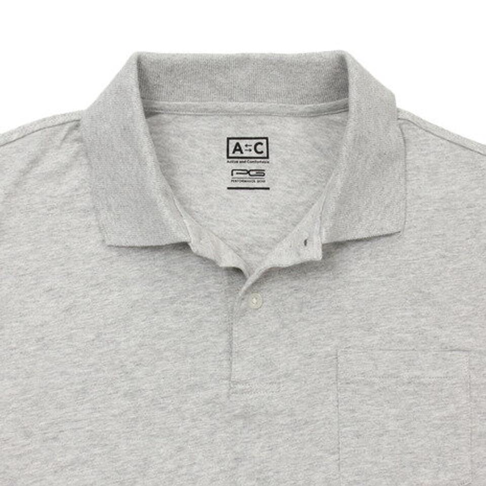 エーシーピージー(ACPG) リブ襟天竺ポロシャツ 871PA9CD6360MGRY オンライン価格 (メンズ)
