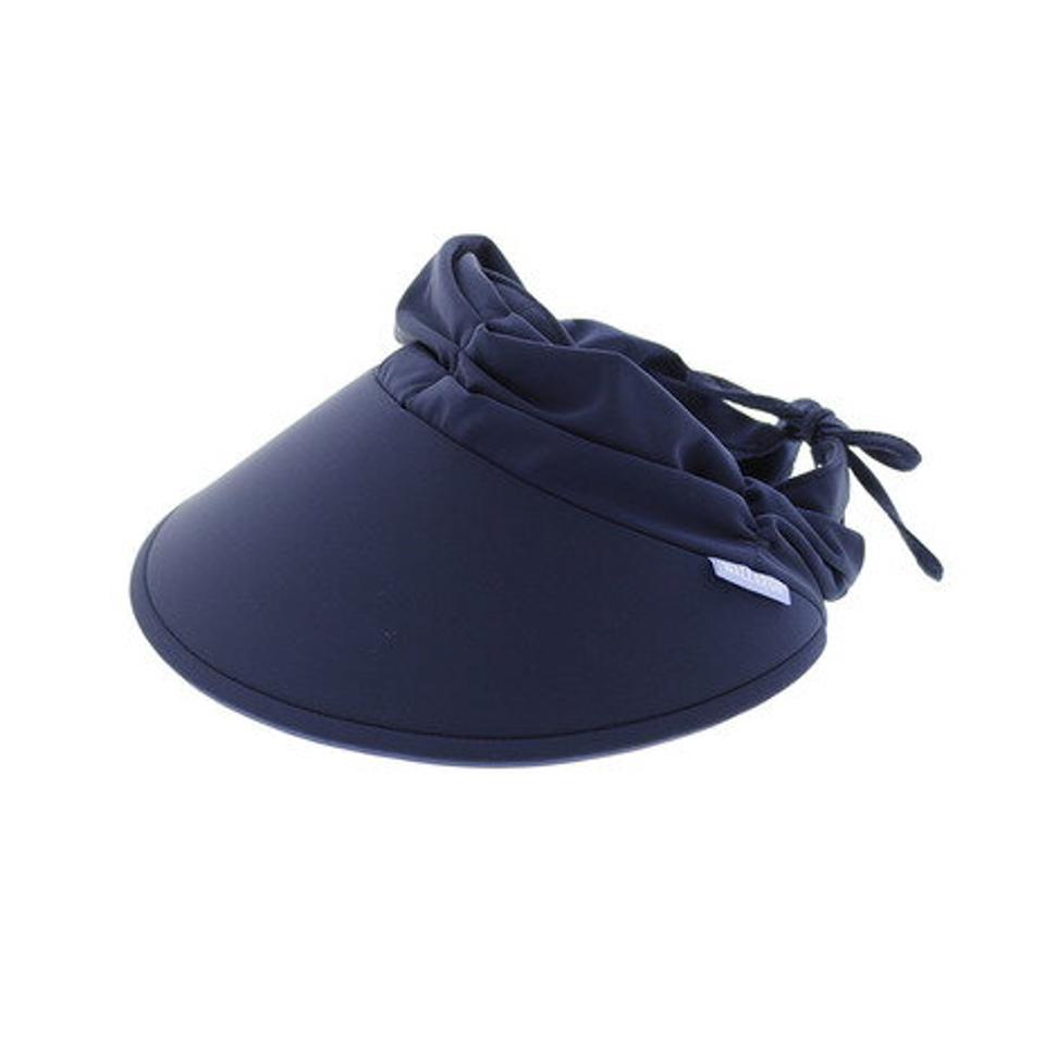 ワラルーハット(Wallaroohat)(レディース)帽子 レディース サンバイザー アクアバイザー navy Wallaroohat オンライン価格