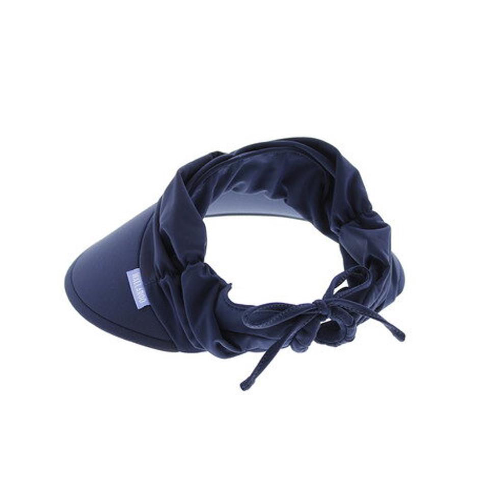 ワラルーハット(Wallaroohat)(レディース)帽子 レディース サンバイザー アクアバイザー navy Wallaroohat オンライン価格