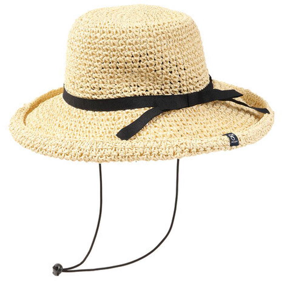 ウィッテム(HUITIEME) 帽子 レディース 麦わら帽子 SINGLE CROCHET PAPER ハット HU20SST898006 NTL 大きめ 日よけ (レディース)
