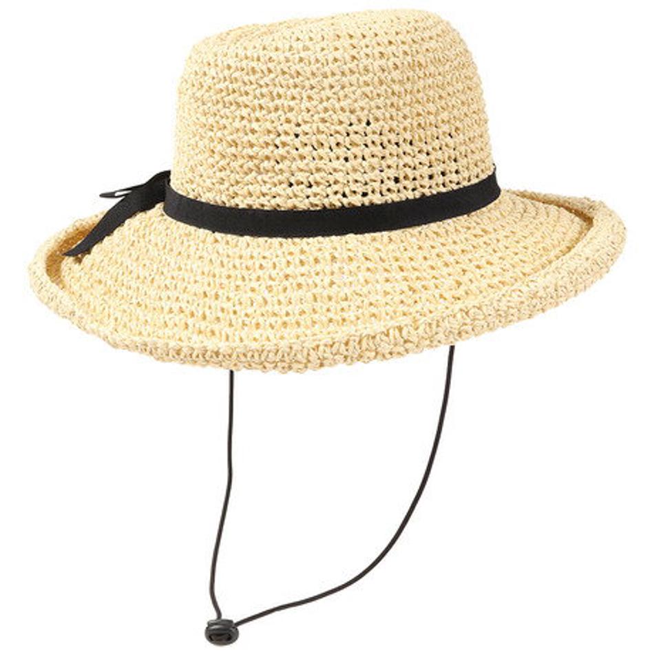 ウィッテム(HUITIEME) 帽子 レディース 麦わら帽子 SINGLE CROCHET PAPER ハット HU20SST898006 NTL 大きめ 日よけ (レディース)