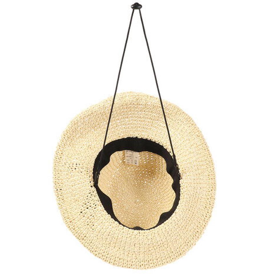 ウィッテム(HUITIEME) 帽子 レディース 麦わら帽子 SINGLE CROCHET PAPER ハット HU20SST898006 NTL 大きめ 日よけ (レディース)